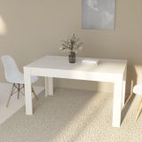 Mesa de Comedor, Mesa de Salón Fija, Color Andersen Pino, Medidas: 140 cm (Largo) x 80 cm (Ancho) x 75 cm (Alto)