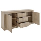 Buffet-Consola Color Cambrian - 180x45x80.5 cm - Mueble Versátil para Comedor y Sala de Estar.